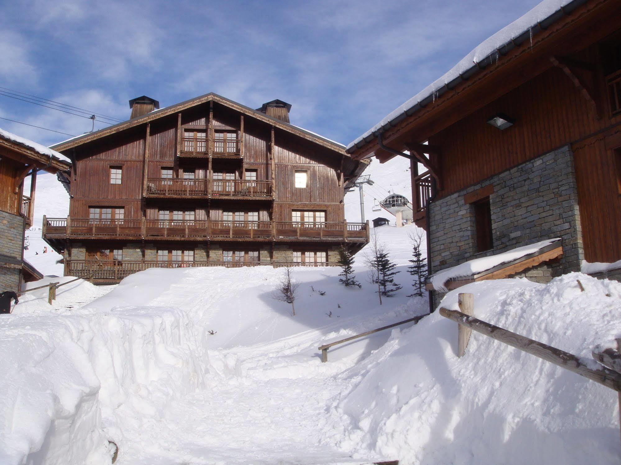 Cgh Residences & Spas Les Chalets Du Soleil Authentiques Saint-Martin-de-Belleville Ngoại thất bức ảnh