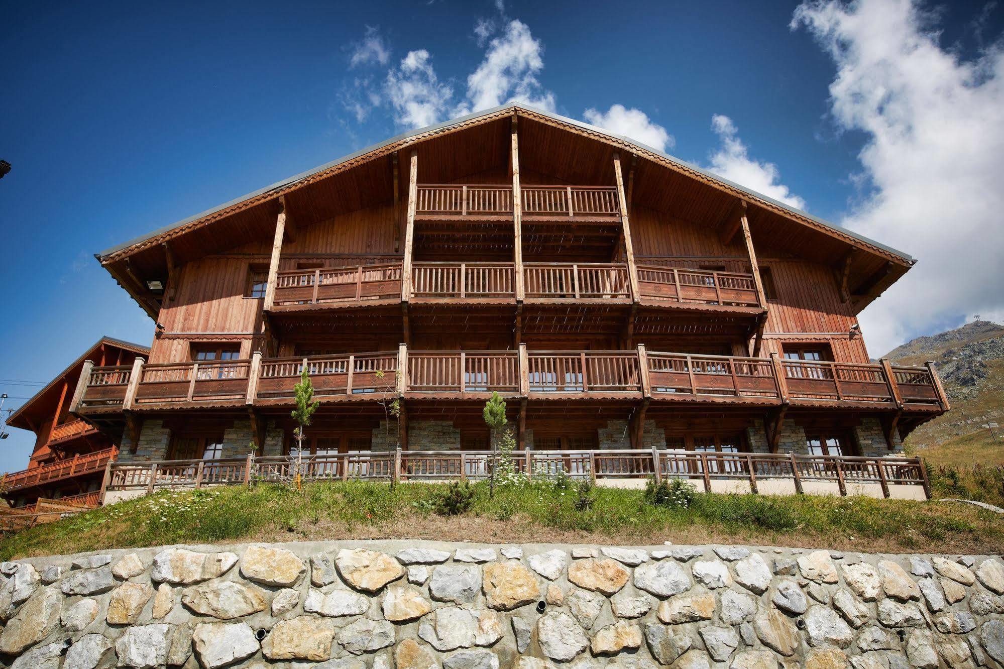 Cgh Residences & Spas Les Chalets Du Soleil Authentiques Saint-Martin-de-Belleville Ngoại thất bức ảnh