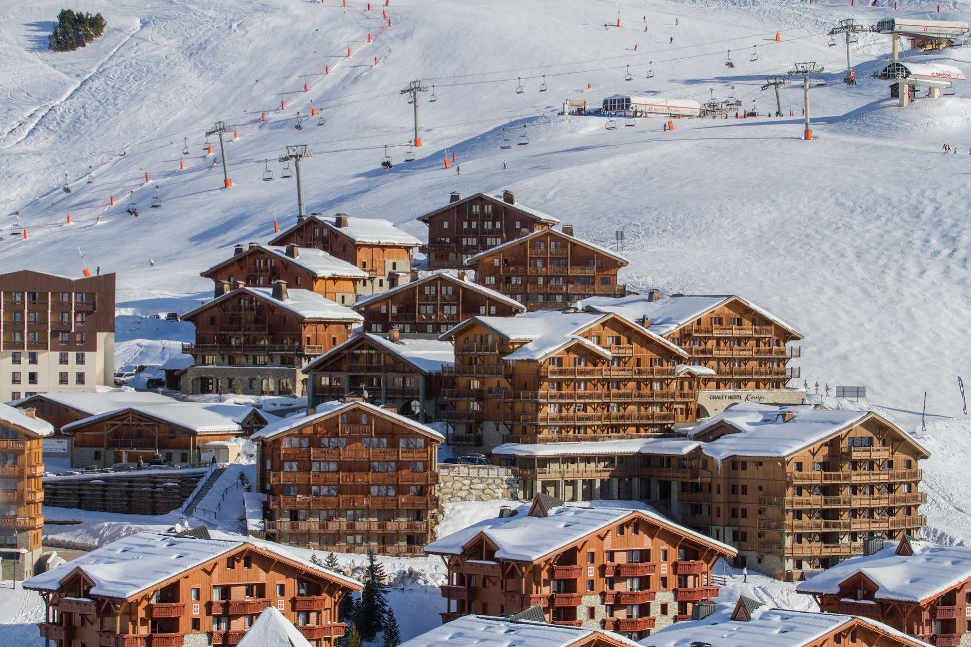 Cgh Residences & Spas Les Chalets Du Soleil Authentiques Saint-Martin-de-Belleville Ngoại thất bức ảnh